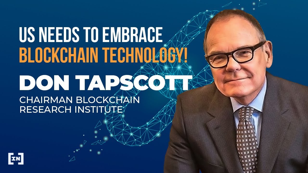 Don Tapscott, co-author of Blockchain Revolution